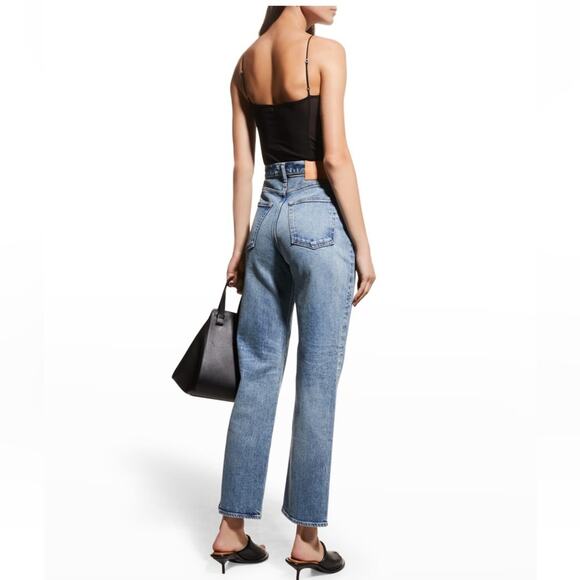 Moussy Vintage Woodhaven Wide Straight Howa Jeans 26 - Picture 4 of 14